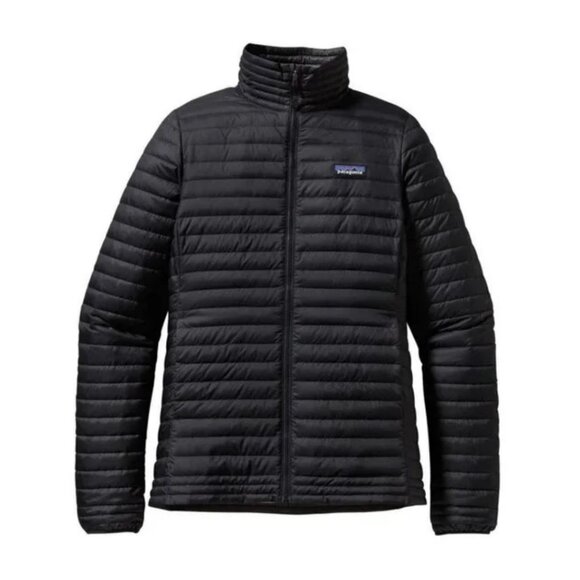 Patagonia Down Shirt Ultralight Jacket Black Size Medium - Picture 1 of 8